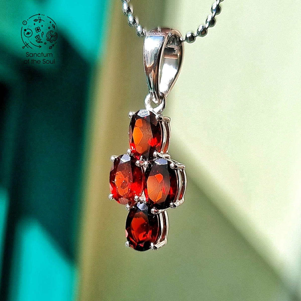 Garnet locket 2025